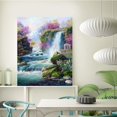 thumbnail image 4 of (40x30cm) Pintura de diamante cuadrada Taladro completo DIY 5D Pintura de diamante cuadrada Cascada Cristal Diamante de imitación Arte de diamante Pinturas de bordado de diamantes de imitación cuadrad, 4 of 5
