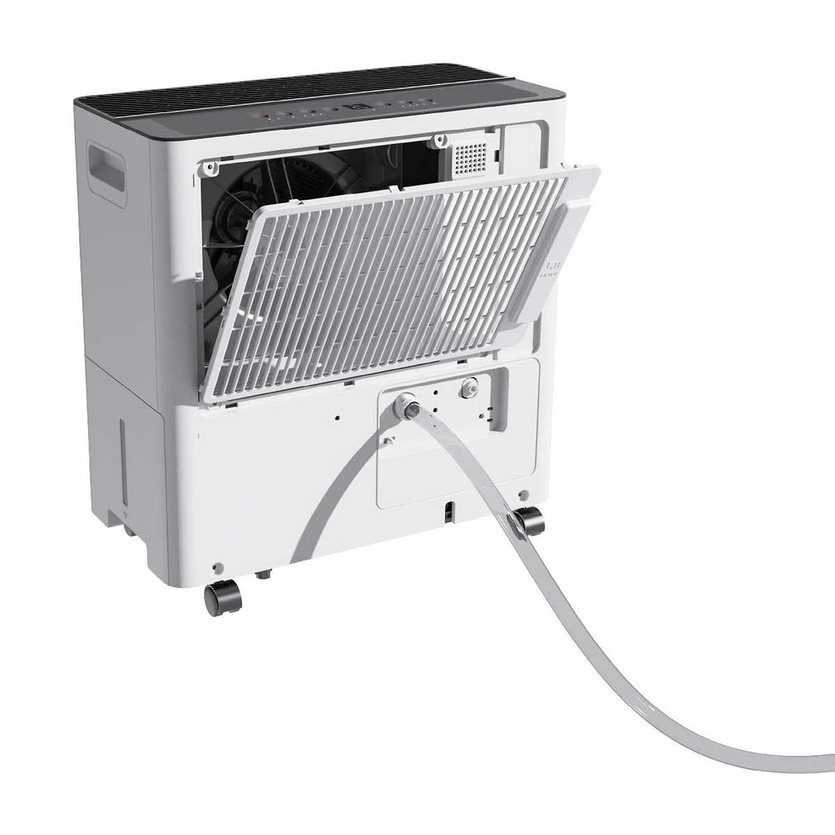 Restored Midea Smart 50-Pint Dehumidifier with Built-in Pump (Refurbished)