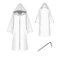 thumbnail image 1 of Men's And Women's Halloween Costumes Grim Cloak Hooded Cloak Jacket Coat, 1 of 5