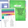 thumbnail image 4 of Global Printed Products Budget Planner Book with 12 Envelopes and Pockets, 8.5" x 11", Pink, 4 of 7