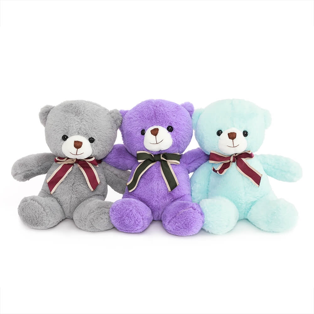 Tezituor 3 Packs Teddy Bears Stuffed Animal Cute Soft Plush Toys