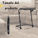 thumbnail image 5 of HOMYLIN Mesa Plegable Portátil para Picnic, Estructura de Metal Negro, con Portavasos, Portátil Resistente al Agua y al óxido para Camping y Exterior, odoterreno, Deportes al Aire Libre, 5 of 6