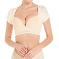 thumbnail image 4 of Tanghaowl Tank Tops for Women, Women's Solid Mesh Underarm Sweat Pad Vest Quick Drying Breathable Short Sleeved Absorbing Tank Beige M, 4 of 7