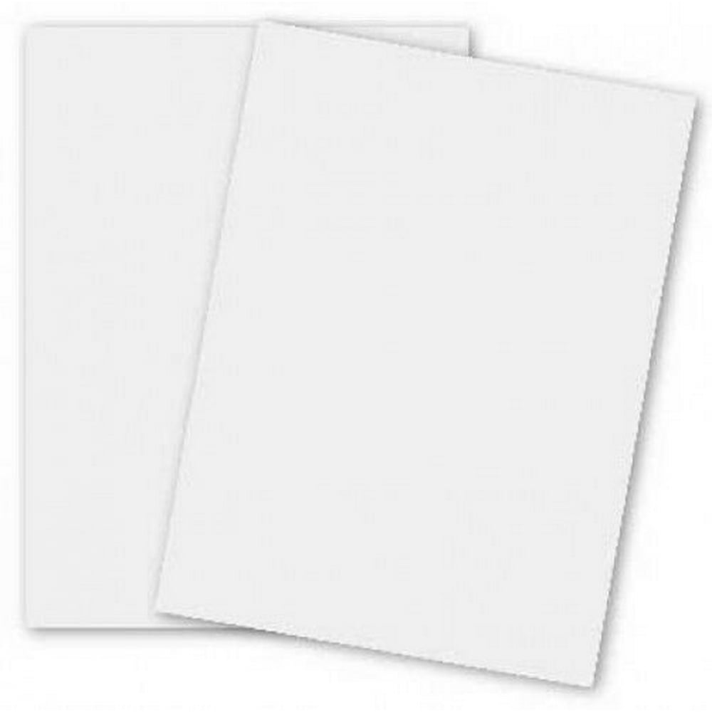 11" x 17" White Card Stock Paper 65 Lb. Cover 100 Per Pack