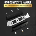 thumbnail image 2 of SliceElite Elite Series 6-Piece Steak Knife Set Non-Serrated Plain Edge 67-Layer Damascus Steel with VG10 Super Steel Core G10 Composite Handles with Blade Guards, 2 of 8