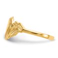thumbnail image 4 of 14k Yellow Gold Heart Baby Ring Signet, 4 of 9