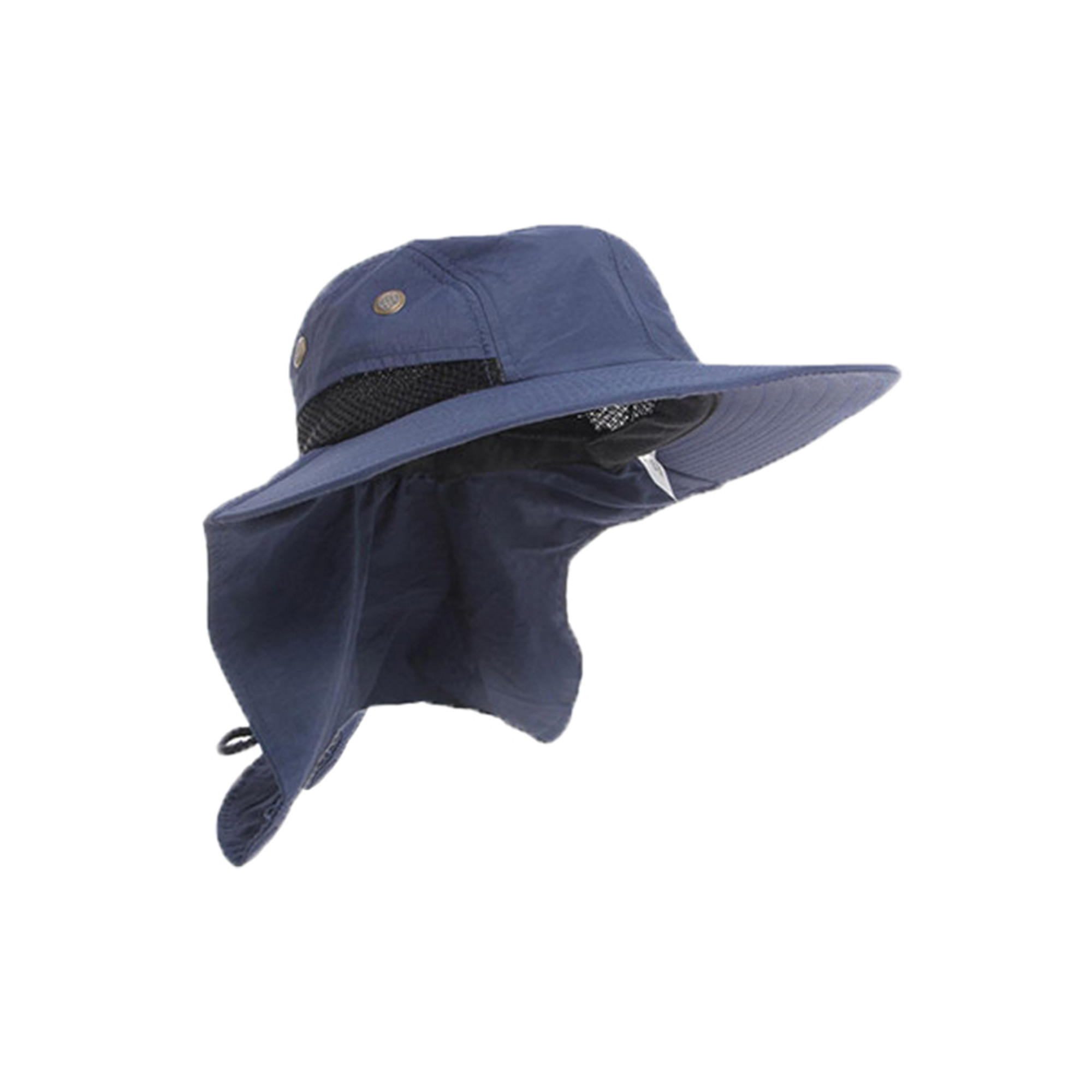 Sunisery Outdoor Fishing Hiking Boonie Snap Hat Brim Ear Neck Cover Sun Flap Cap - image 2 of 4