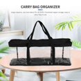 thumbnail image 2 of Large Clear Holds DVD CD Storage Holder Easy Zip Closure Carry Bag, 2 of 5