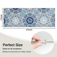 thumbnail image 5 of Blue Ethnic Mandala Pattern Kitchen Rug Mat,Kitchen Runner Rugs Non Skid Washable,Decorative Kitchen Floor Mats for Kitchen,Sink,Laundry,17"X47", 5 of 5