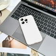 thumbnail image 5 of Silicone Case for iPhone 13 Pro Max 6.7 Inches, Fine Hole Scratch Proof, Shock Proof Fingerprint All-Round Protection Mobile Phone Case(White), 5 of 7