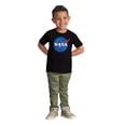 thumbnail image 3 of NASA Meatball Classic USA Space Logo Toddler Boy Girl T Shirt Infant Toddler Brisco Brands 3T, 3 of 6