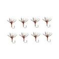 thumbnail image 2 of Cebos de pesca portátiles ligeros Colamx 8 piezas de moscas de pesca 9mm x 25mm, 2 of 8