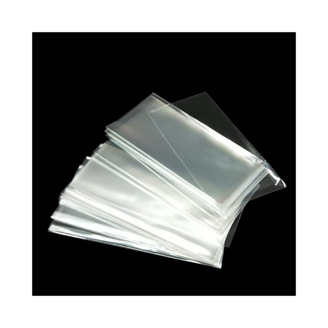 Injueey Bolsa de almacenamiento de moneda de papel de 100 piezas, funda para dinero de billetes a prueba de polvo con funda protectora para el hogar Almacenamiento y organización del hogar Injueey HA073884-01