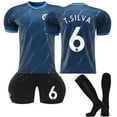 thumbnail image 1 of 2024 Men Women Unisex James 24# Enzo 8# T.Silva 6# Soccer Uniform Kit 2XL, 1 of 2