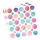 thumbnail image 1 of Uxcell Round Wall Sticker PVC Peel and Stick Polka Dots Wall Decal Sticker, Colorful, 123 Pcs (3 Sheet), 1 of 6