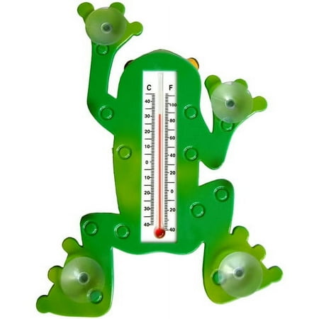 Trademark Home Frog Window Thermometer