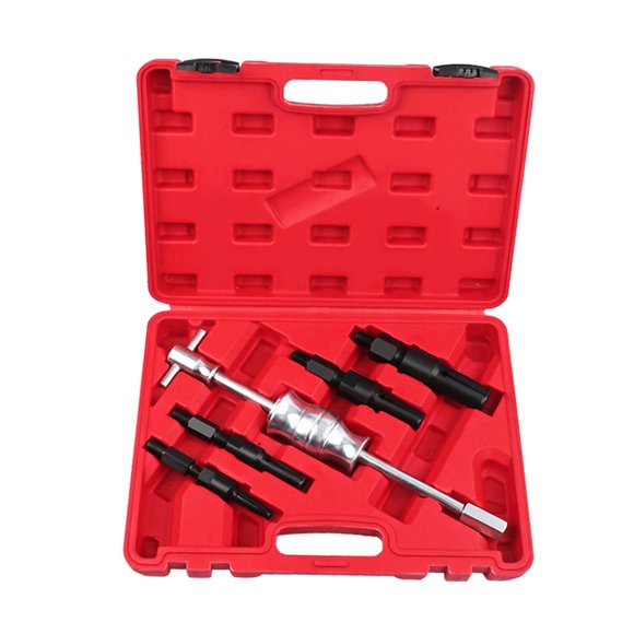 Graflsoa Premium Alloy Blind Hole Bearing Puller Set for Automotive Repair, 5/9/16 PCS Options, Durable Black & Silver Tools in Plastic Case