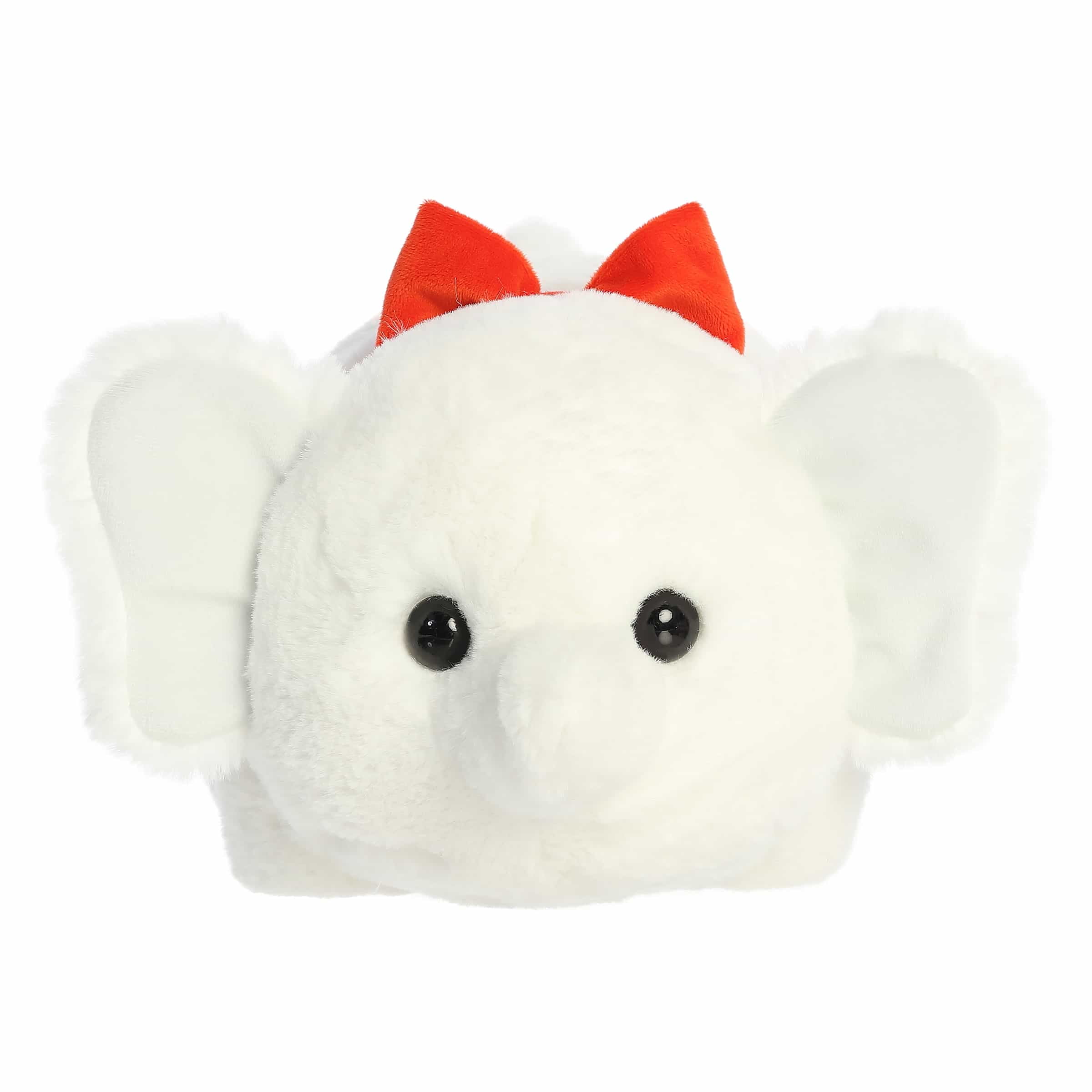 Aurora - Medium Festive Stuffed Animal - 11" Winnie White Elephant - Spudsters