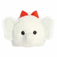 thumbnail image 2 of Aurora - Medium Festive Stuffed Animal - 11" Winnie White Elephant - Spudsters, 2 of 4
