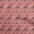thumbnail image 1 of oneOone Georgette Viscose Peach Fabric Abstract Floral Sewing Craft Projects Fabric Prints By Yard 42 Inch Wide, 1 of 5