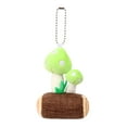 thumbnail image 4 of Llavero de peluche Soledad Lindo pequeño hongo Verde, 4 of 10