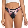 thumbnail image 1 of Fotbe Cute Kittens Group Portrait Tanga Sin Costuras para Mujer con Estampado – Panties Invisibles, Transpirables y Cómodos para Uso Diario-Medium, 1 of 6