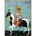 thumbnail image 3 of Anon, Mughal c1690 11x14 Black Modern Framed Museum Art Print Titled - Shah Jahan, 3 of 5