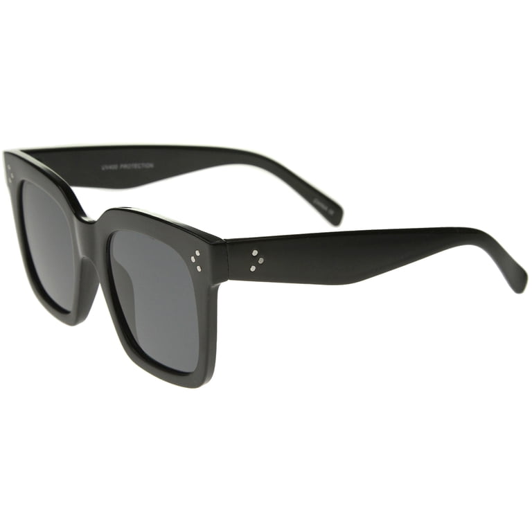 sunglassLA Unisex Retro Oversized Square Sunglasses for  display picture 1