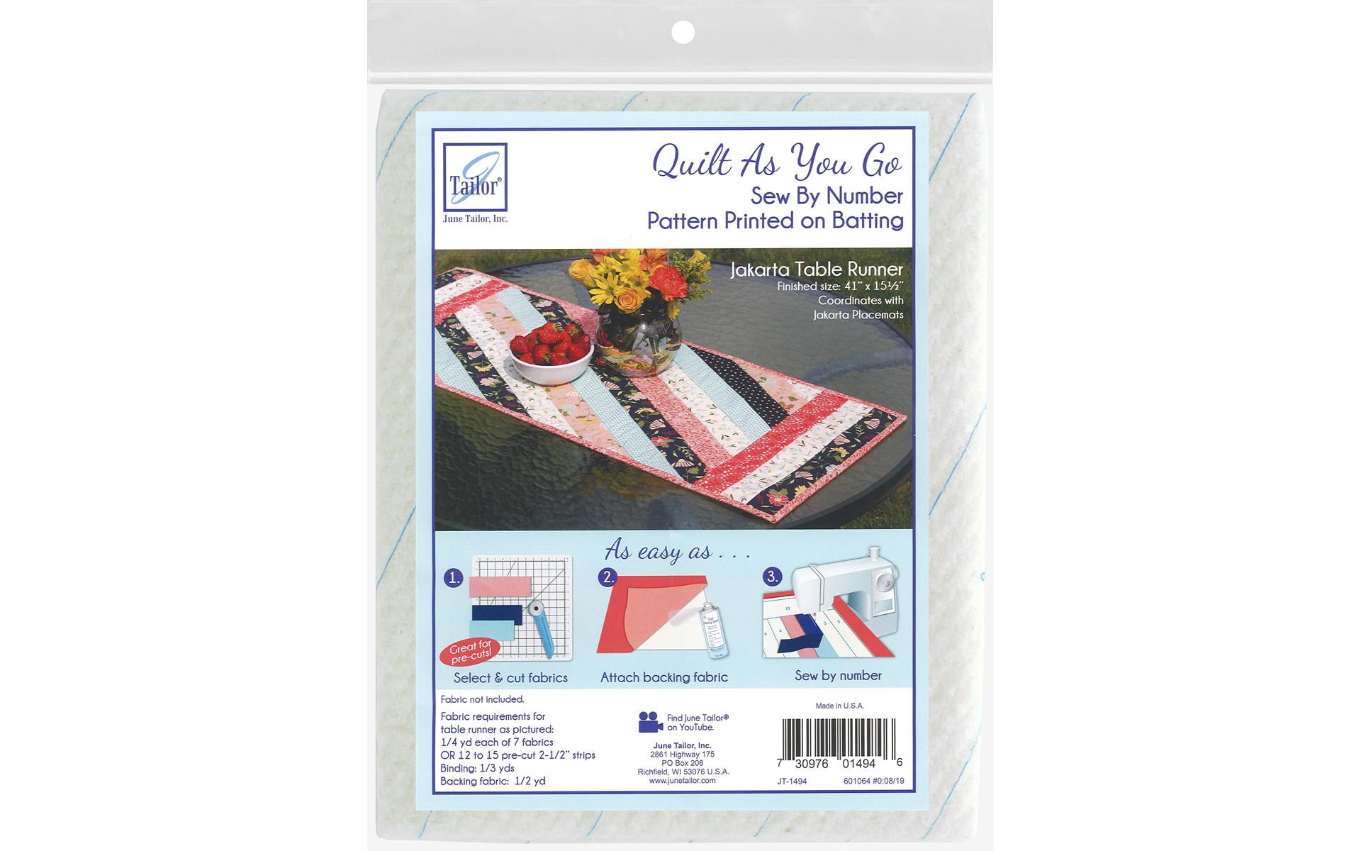 June Tailor JT-1457 Quilt-As/Go Tafelset Venice : June Tailor Inc June Tailor JT-1457 Quilt-As/Go Tafelset Venice : June Tailor Inc