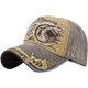 thumbnail image 1 of Gorra de béisbol para hombre con bordado vintage de tiburones, gorra de mezclilla lavada para mujer, sombrero de algodón para el sol, tamaño ajustable, 1 of 5
