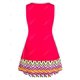 thumbnail image 2 of Más el tamaño de la impresión floral de zigzag sin mangas Rosegal Camisetas sin mangas de talla grande, 2 of 5