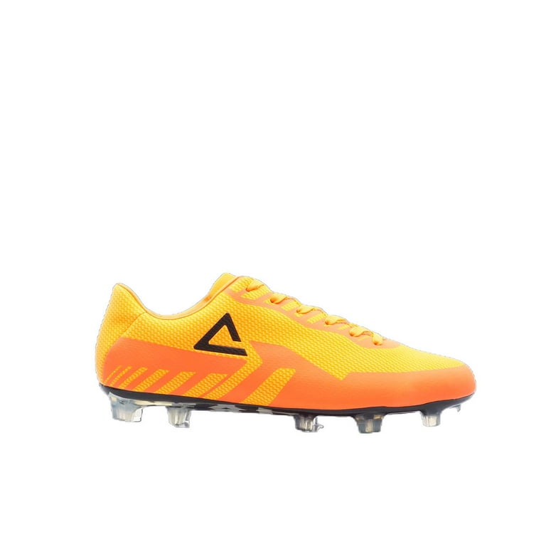 Neon orange nike store soccer cleats