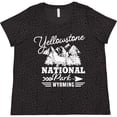 thumbnail image 3 of Inktastic Wyoming Yellowstone National Park Women's Plus Size T-Shirt, 3 of 5
