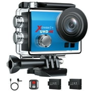 Campark Action Camera 4K 20MP Waterproof Sport Cam Underwater HD Video Vlogging Camera WiFi Remote Control EIS 170° Wide Angle Sound Record - Best Reviews Guide