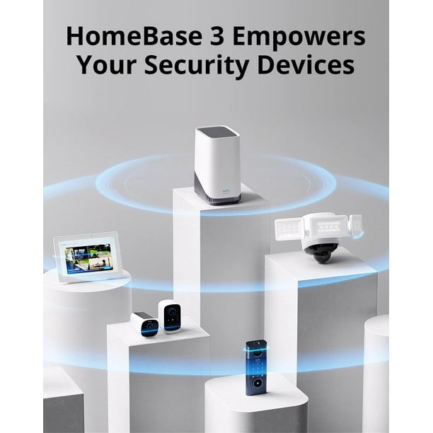 eufy Security SoloCam S340 2-Pack with HomeBase 3, 360
