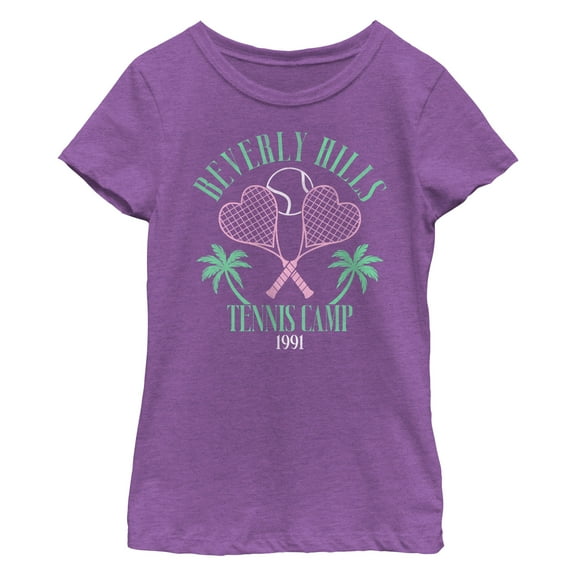 Girl's Lost Gods Beverly Tennis Camp  Graphic T-Shirt