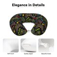 thumbnail image 4 of Gaeub Play Game3 Print Memory Foam Travel Pillow,U-Shaped Neck Pillow,Head Neck Support Airplane Pillow,Flight Pillow for Traveling,Car,Home,Office,Washable Cover, 4 of 8