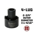 Powerbuilt 2-3/4 in. 4 Lug Ford Spindle Nut Socket - 648476 - Walmart.com