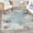 Teal Multicolor, variant on Nourison Suncoast 4' x 6' Grey Multicolor Coastal, Nautical & Beach Rug