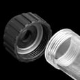 thumbnail image 3 of Mosiee Clean Water Filter Parts G 3/4" M Plastic Connection Fitting High Pressure Washers Black Replacement Attachment, 3 of 8