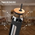 thumbnail image 3 of Termo Vaso Térmico de Vidrio Baricoffee 600 ml Negro, 3 of 5