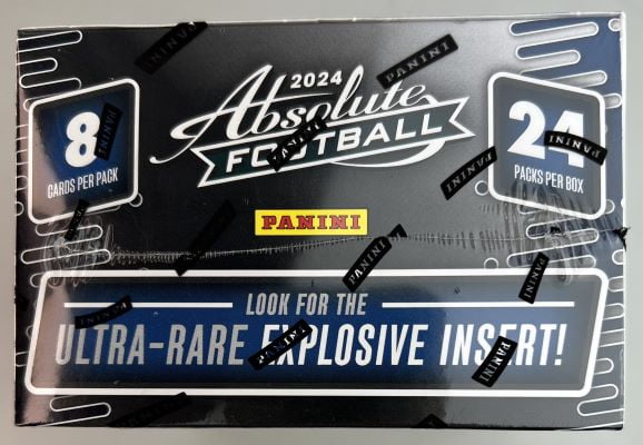 2024 Panini Absolute NFL Football 24pk. Retail Display Box
