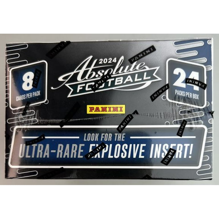 Panini 2024 Absolute NFL Football Trading Cards, 24-Pack Retail