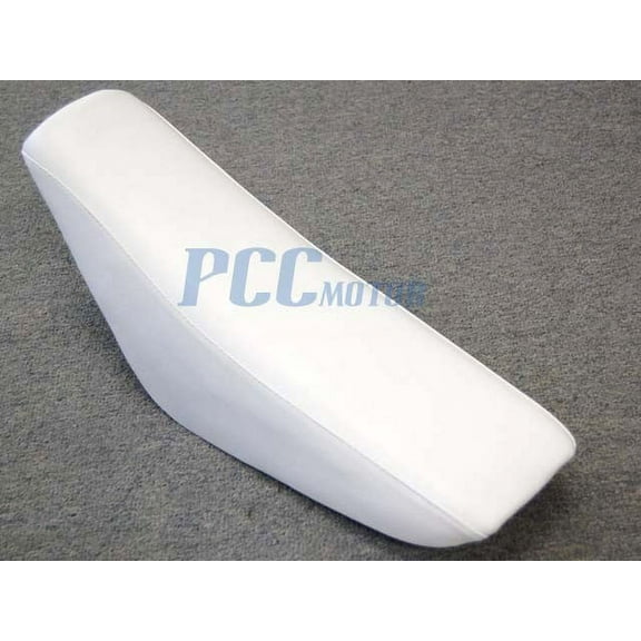WHITE TALL SEAT ASSEMBLY FOR HONDA XR50 CRF50 DIRT BIKES SE15