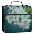 thumbnail image 2 of DIXRUYEE Zipper Binder trapper keeper Documents Organized Design Raindrop Blossom Beauty Printed, 2 of 8