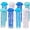 Blue white 8pcs, variant on Mermaid Party Decorations, Jellyfish Paper Lanterns Mermaid Scales Hanging Lantern for Mermaid Birthday Party Baby Shower Under The Sea Ocean Decorations Pack of 8