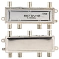 thumbnail image 1 of Coax Cable Spiltter, Bi Directional TV Signal Splitter  For TV Signal For CATV, 1 of 8