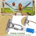 thumbnail image 2 of Perchas giratorias Dakzhou Of2 de acero inoxidable 304 de alta resistencia, 2 of 6