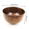 thumbnail image 3 of PEACNNG Sustainable Wooden Bowls Set - Rustic Japanese Style for Rice  Soup & Salad - Durable  Rust-Resistant Kitchen & Dining Tableware, 3 of 5