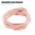 thumbnail image 4 of Unique Bargains Headbands Cotton Sweatbands Stretchy Moisture Wicking Headband for Sports for Women Pink 1 PCS, 4 of 6